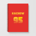 Kachow 95 - Cars Notebook