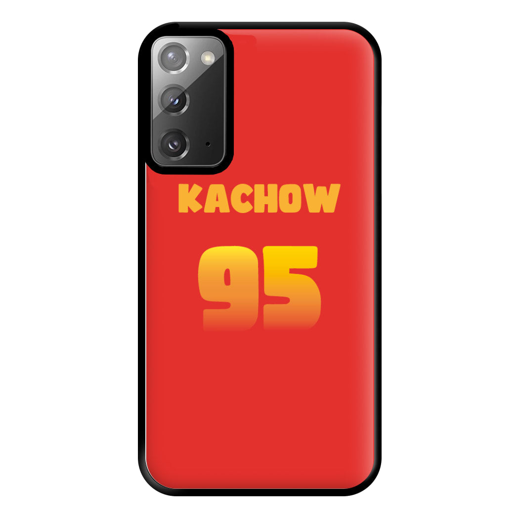 Kachow 95 - Cars Phone Case for Galaxy Note 20 Ultra