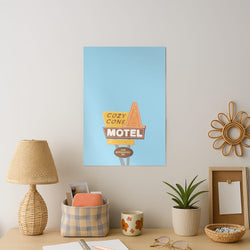 Cozy Cone Motel - Cars Art Print