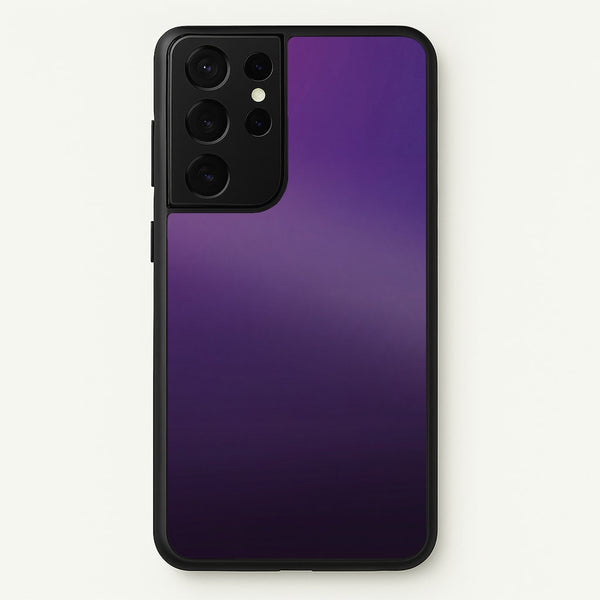 Back to Casics - Midnight Violet Fade Phone Case - Galaxy S21 Ultra / Standard