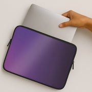 Back to Casics - Midnight Violet Fade Laptop Sleeve 2