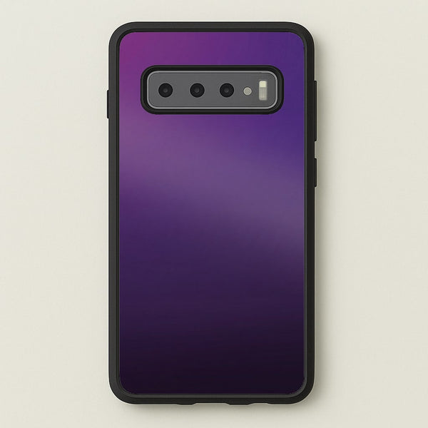 Back to Casics - Midnight Violet Fade Phone Case - Galaxy S10 / Standard