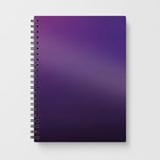 Back to Casics - Midnight Violet Fade Notebook 1