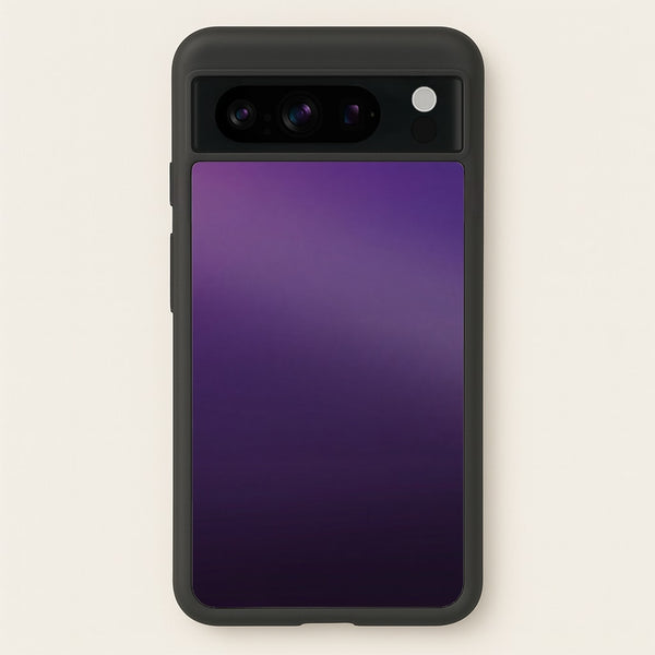 Back to Casics - Midnight Violet Fade Phone Case - Google Pixel 8 Pro / Standard