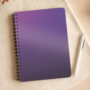 Back to Casics - Midnight Violet Fade Notebook 3