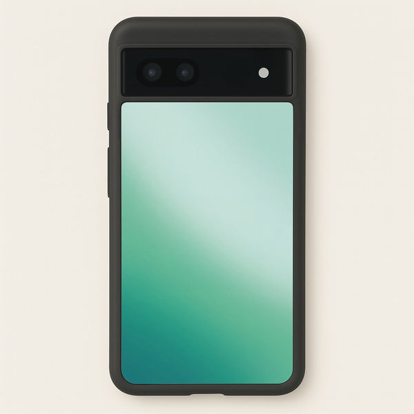 Back to Casics - Mint Jade Fade Phone Case - Google Pixel 7a / Standard