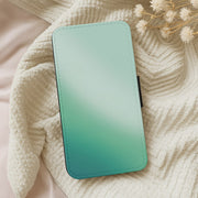 Back to Casics - Mint Jade Fade Flip / Wallet Phone Case 5
