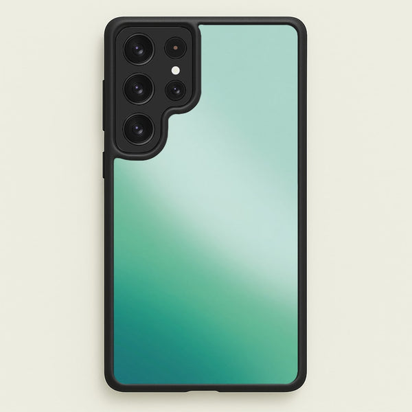 Back to Casics - Mint Jade Fade Phone Case - Galaxy S23 Ultra / Standard