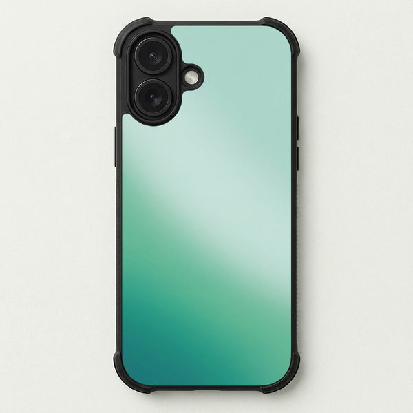 Back to Casics - Mint Jade Fade Phone Case — Bumper case