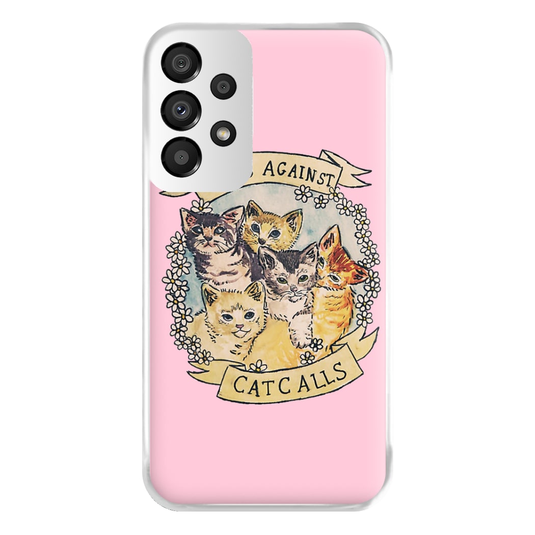 Cats Against Cat Calls Phone Case for Galaxy A33