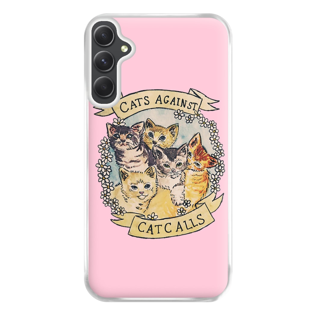 Cats Against Cat Calls Phone Case for Galaxy A14