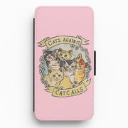Cats Against Cat Calls Flip / Wallet Phone Case 1