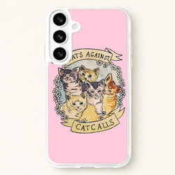 Cats Against Cat Calls Phone Case for Galaxy S26