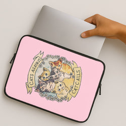 Cats Against Cat Calls MacBook Case