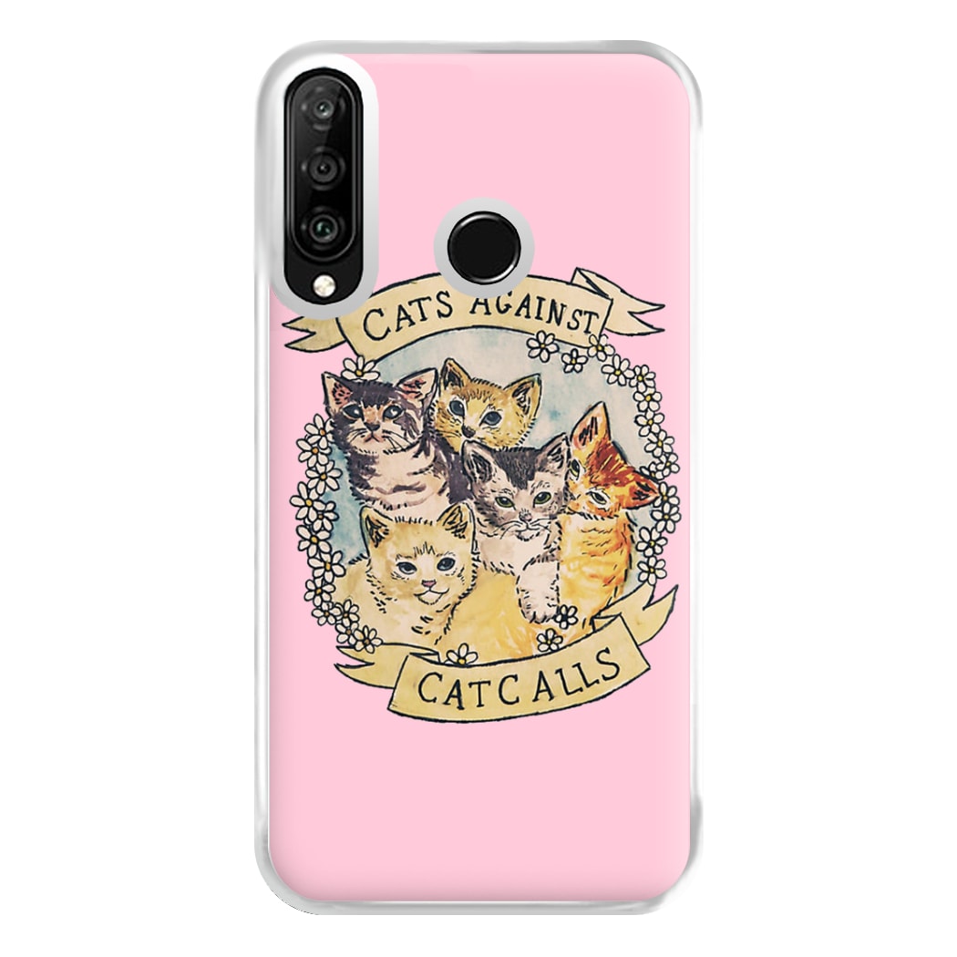 Cats Against Cat Calls Phone Case for Huawei P30 Lite