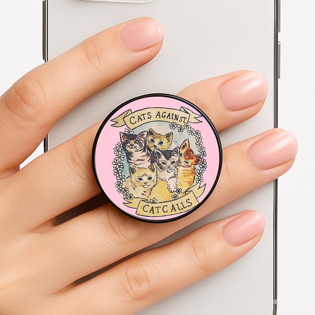 Cats Against Cat Calls Phone Grip