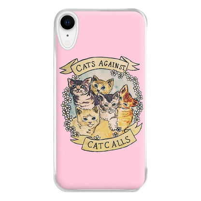 Cats Against Cat Calls Phone Case for iPhone XR