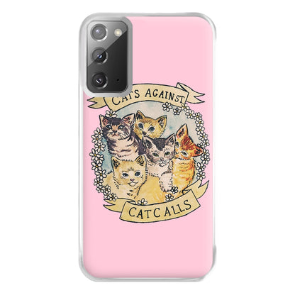 Cats Against Cat Calls Phone Case for Galaxy Note 20 Ultra