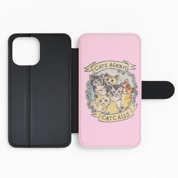 Cats Against Cat Calls Flip Phone Case
