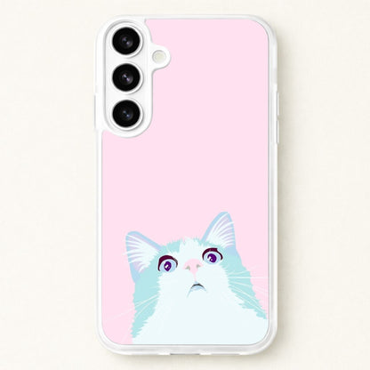 Curious Cat Phone Case for Galaxy S26