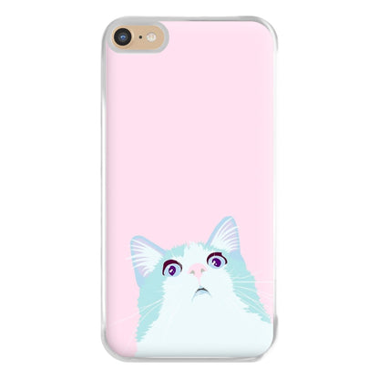 Curious Cat Phone Case for iPhone 6 Plus / 7 Plus / 8 Plus