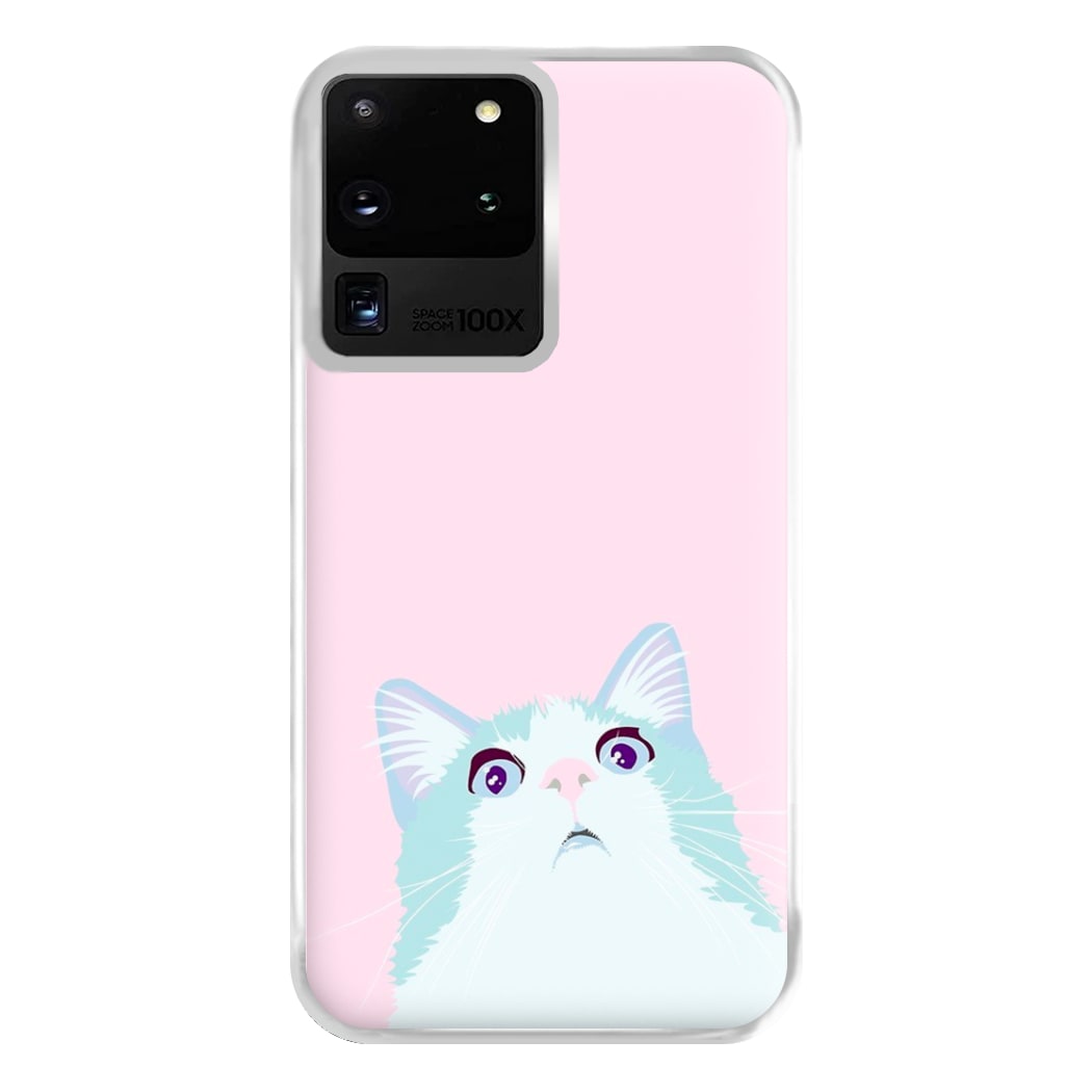 Curious Cat Phone Case for Galaxy S20 Ultra