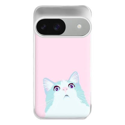 Curious Cat Phone Case for Google Pixel 9 / 9 Pro