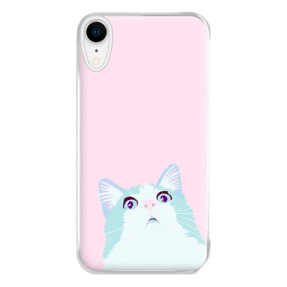 Curious Cat Phone Case for iPhone XR