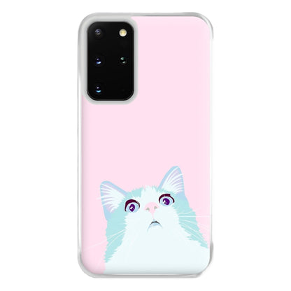 Curious Cat Phone Case for Galaxy S20 Plus