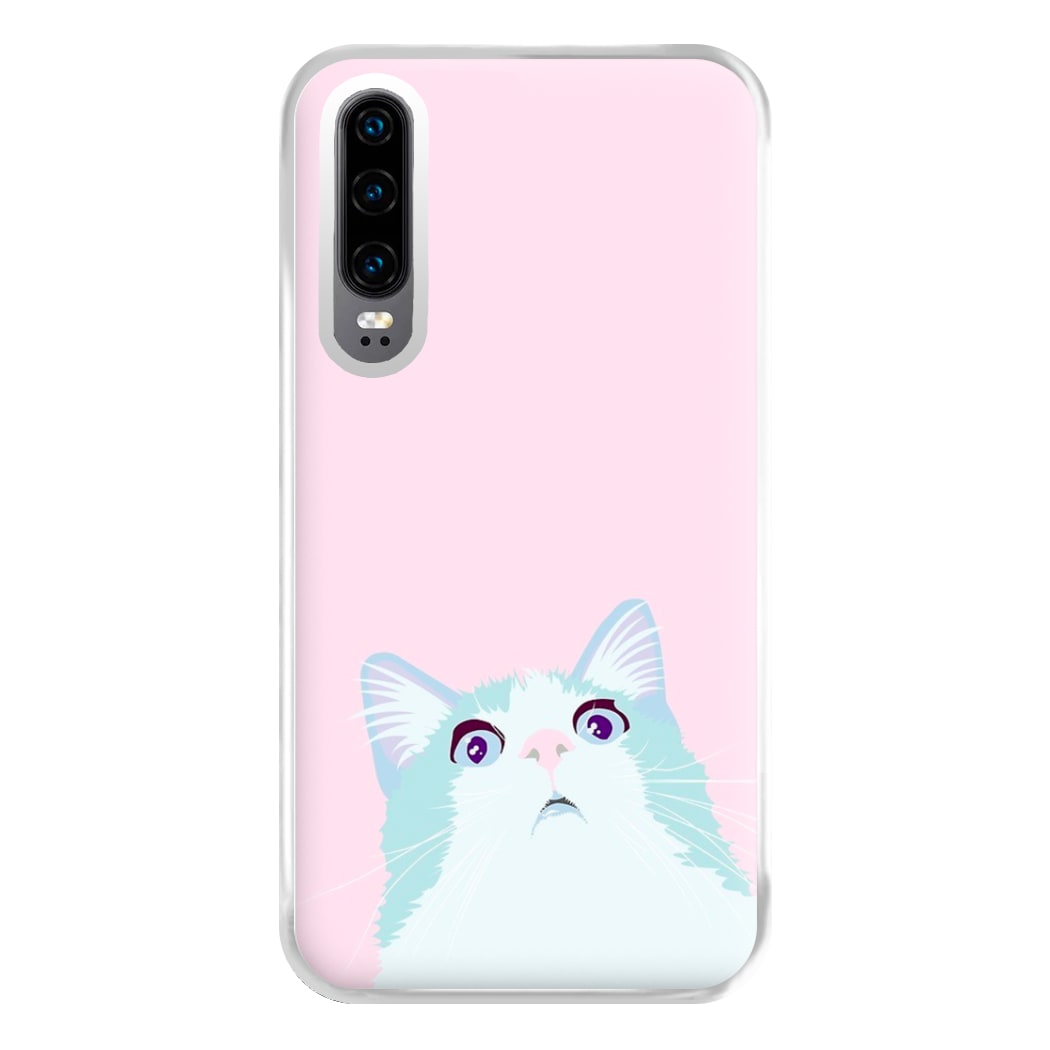 Curious Cat Phone Case for Huawei P30