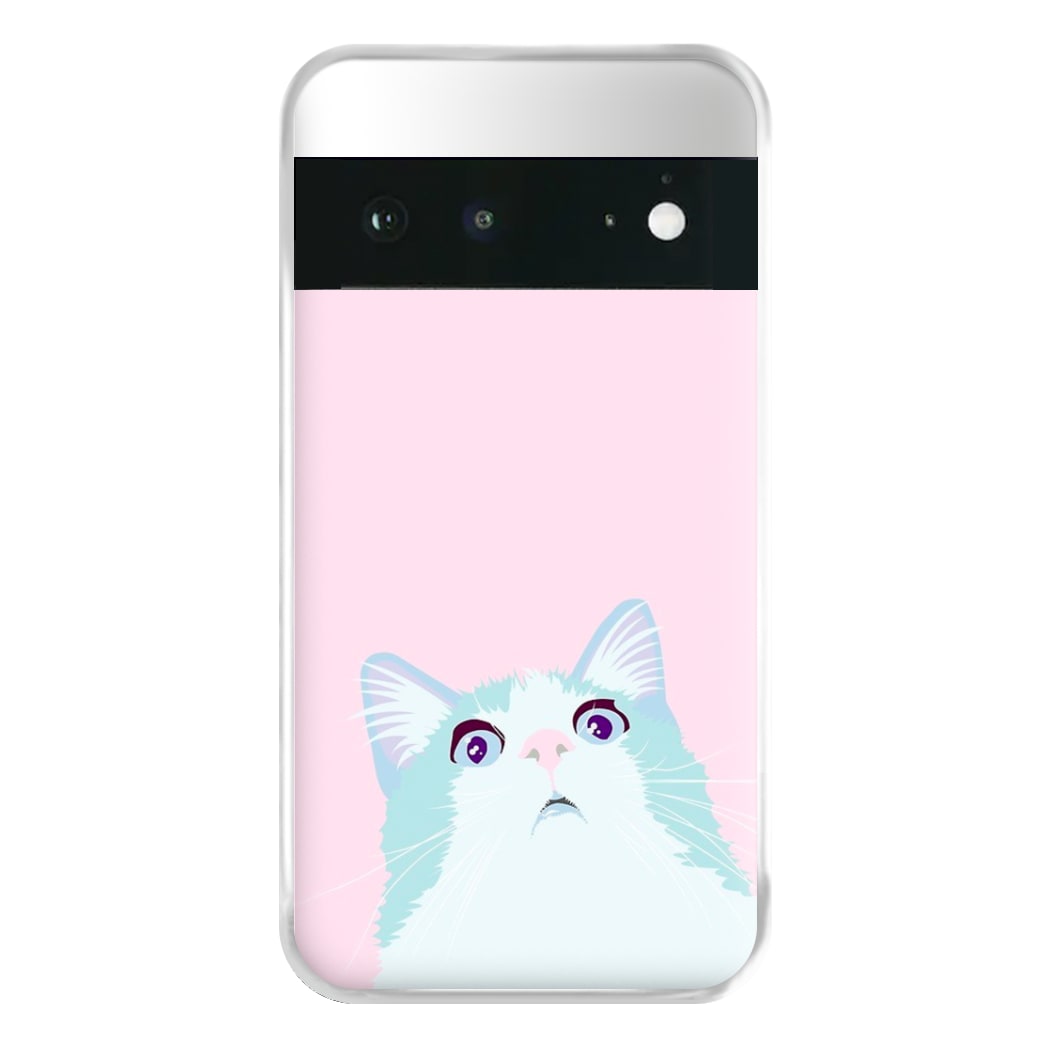 Curious Cat Phone Case for Google Pixel 6a