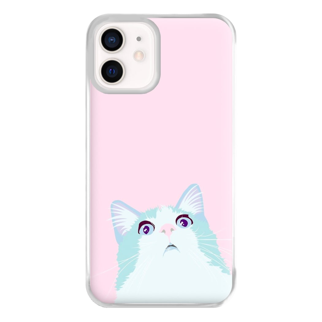 Curious Cat Phone Case for iPhone 13 Mini