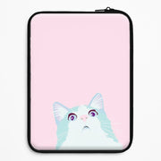 Curious Cat Laptop Sleeve 1