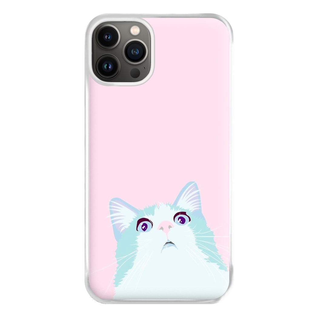 Curious Cat Phone Case for iPhone 13