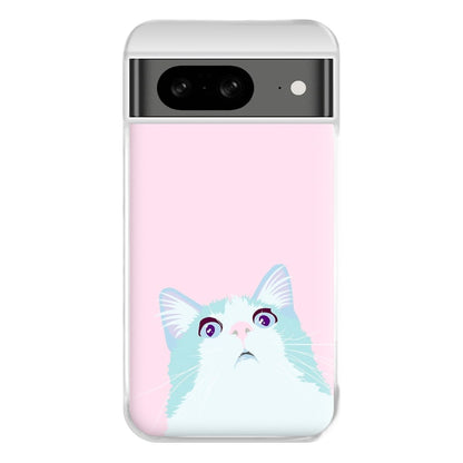 Curious Cat Phone Case for Google Pixel 8