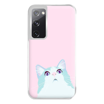 Curious Cat Phone Case for Galaxy S20FE