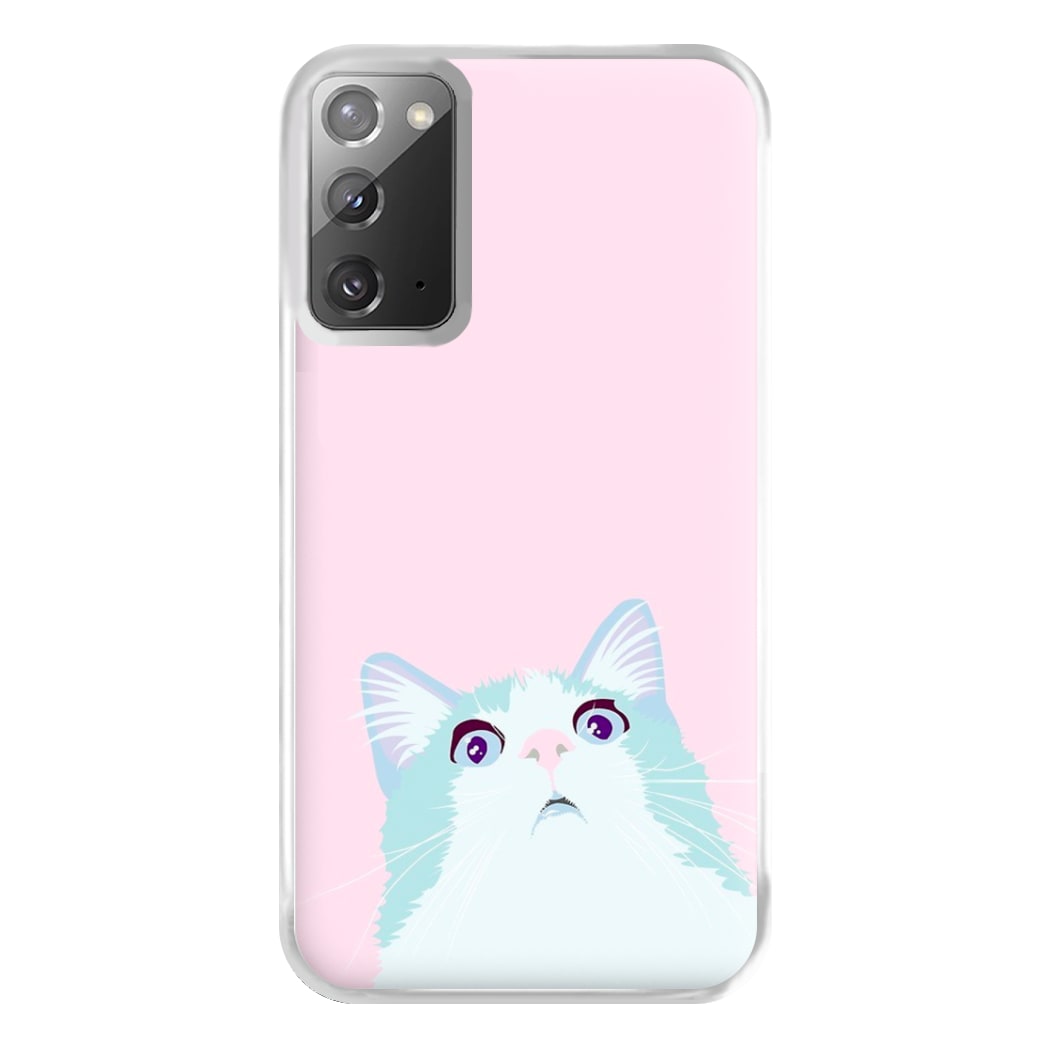 Curious Cat Phone Case for Galaxy Note 20 Ultra