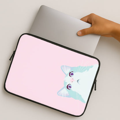 Curious Cat MacBook Case