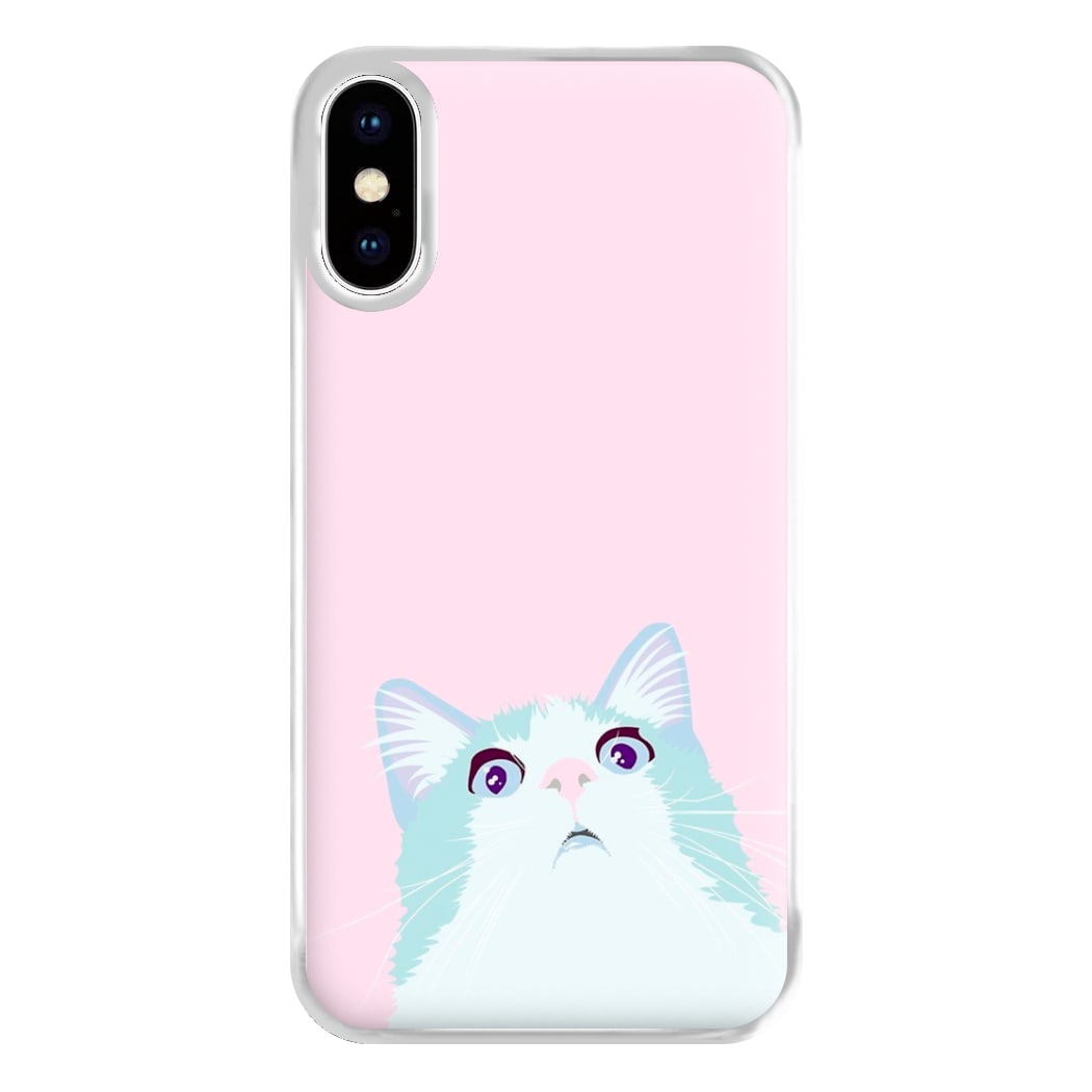 Curious Cat Phone Case for iPhone XS Max