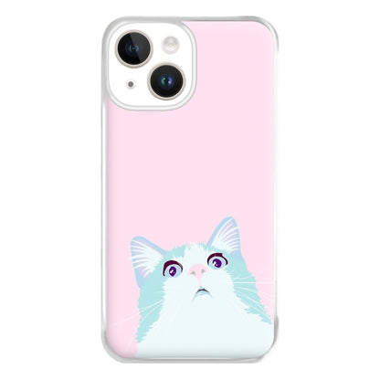 Curious Cat Phone Case for iPhone 14