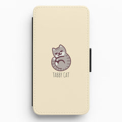 Tabby Cat - Cats Flip / Wallet Phone Case