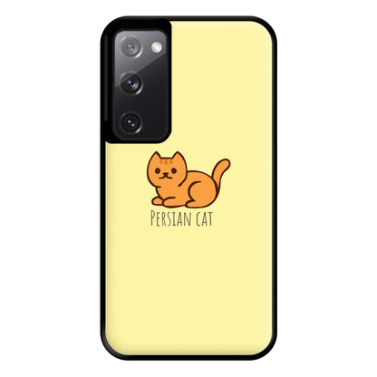 Persian Cat - Cats Phone Case for Galaxy S20FE