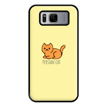 Persian Cat - Cats Phone Case for Galaxy S8 Plus