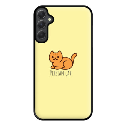 Persian Cat - Cats Phone Case for Galaxy A34