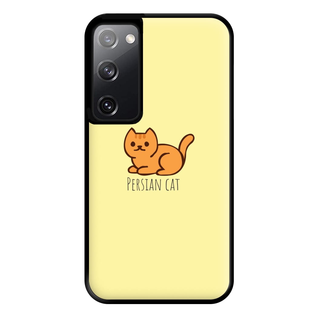 Persian Cat - Cats Phone Case for Galaxy S20