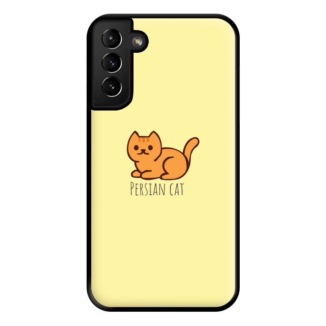 Persian Cat - Cats Phone Case for Galaxy S21 Plus