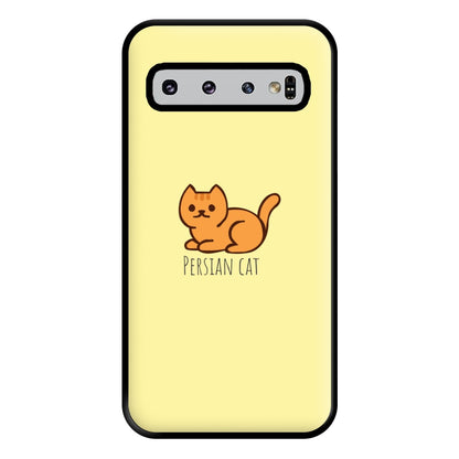 Persian Cat - Cats Phone Case for Galaxy S10 Plus