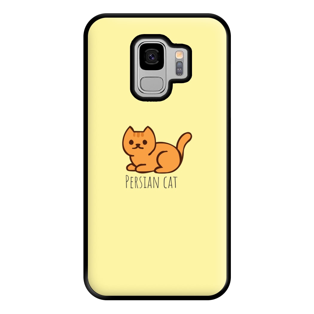 Persian Cat - Cats Phone Case for Galaxy S9 Plus