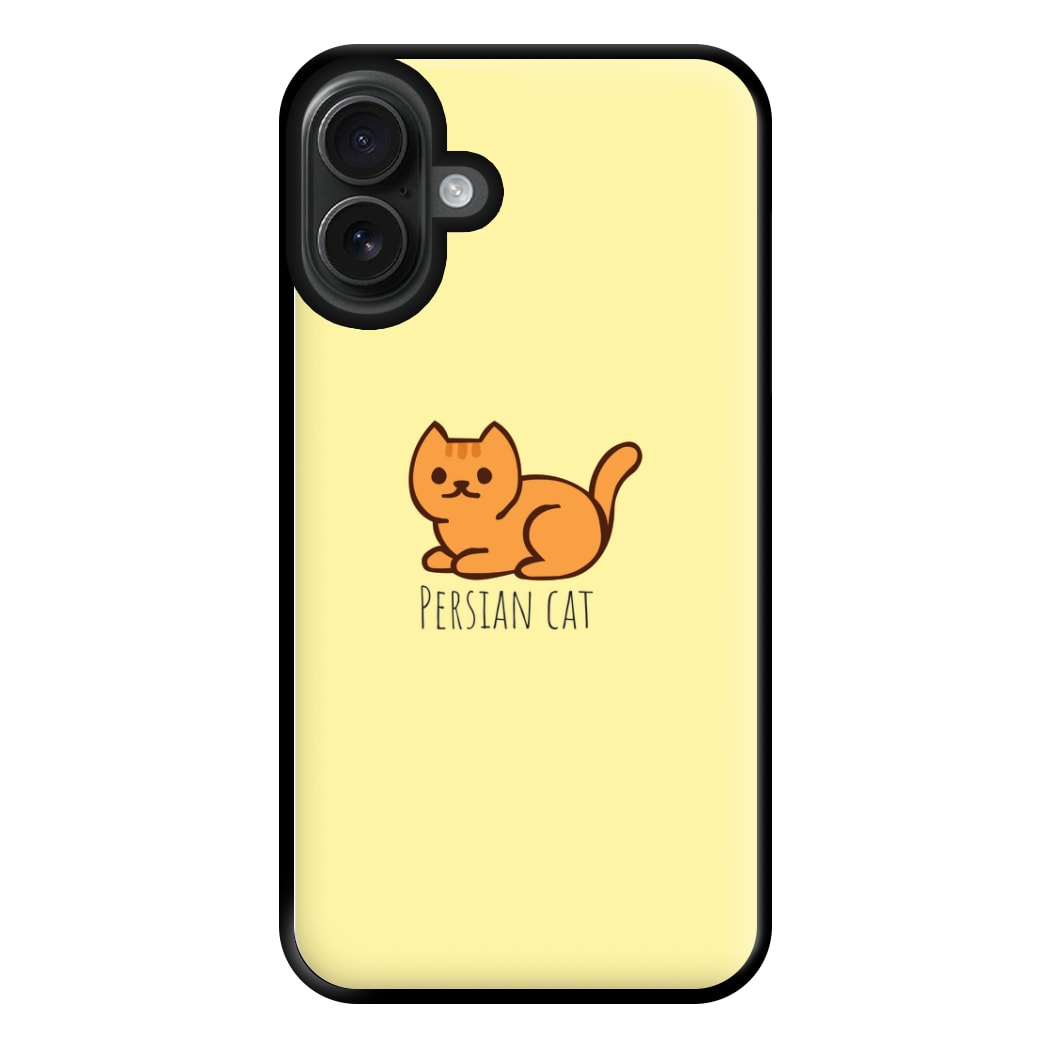 Persian Cat - Cats Phone Case for iPhone 16 Plus