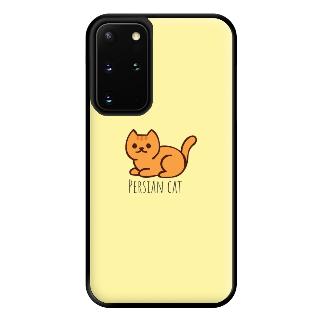 Persian Cat - Cats Phone Case for Galaxy S20 Plus